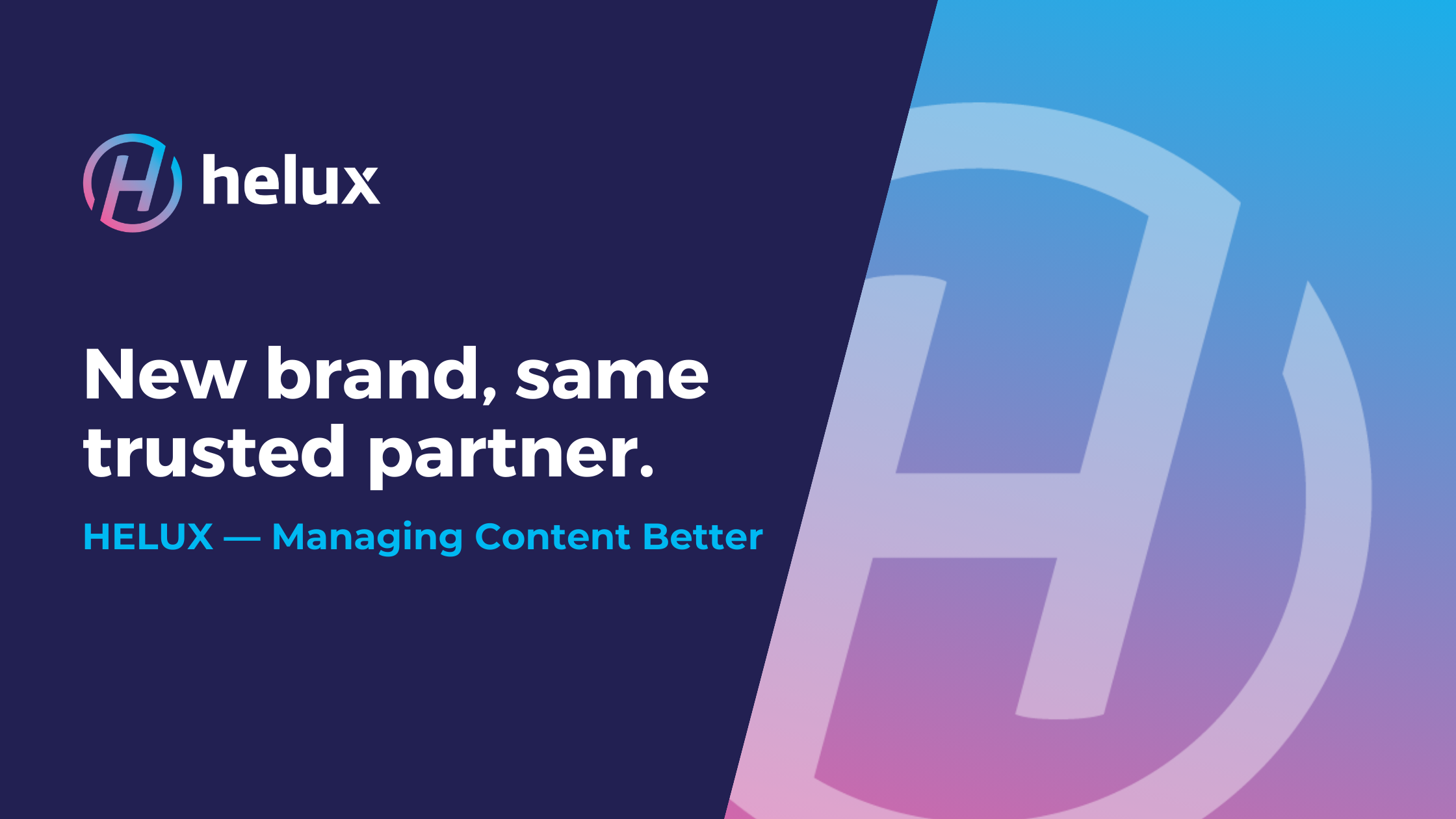 HELUX Rebrand Blog Cover